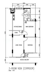 Blk 608 Eunos Rainbow (Bedok), HDB 3 Rooms #556623961